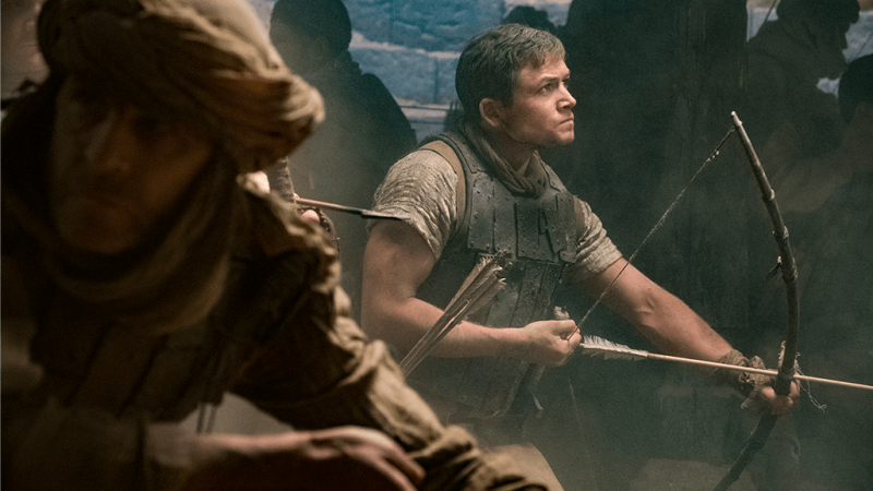 Robin es “reclutado” para la guerra. Foto: Lionsgate